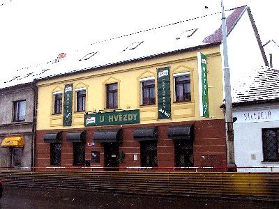 Hotel U Hvezdy Praga Esterno foto